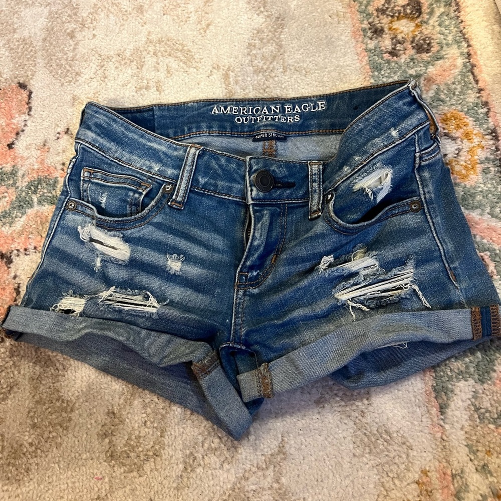 American Eagle jean shorts